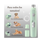 Corta uñas eléctrico para mascotas
